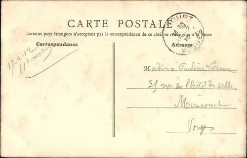 Ak Monaco, Fürstenpalast, Tete de Chien