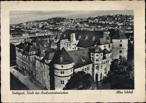 Ak Stuttgart in Württemberg, Altes Schloss