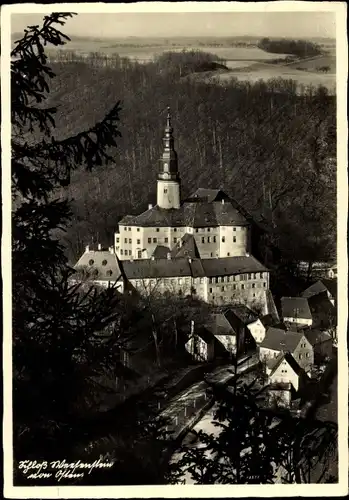 Ak Weesenstein im Müglitztal Sachsen, Schloss Weesenstein