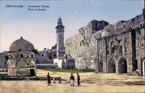 Ak Jerusalem Israel, Antonia Turm
