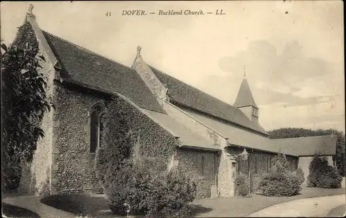 Ak Dover Kent England, Buckland Church
