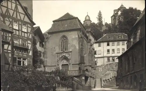 Foto Ak Wertheim am Main, Teilansicht der Stadt