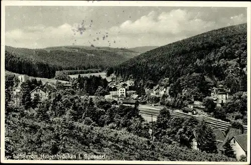 Ak Heigenbrücken im Spessart Unterfranken, Panorama