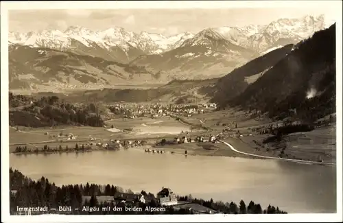 Ak Bühl am Alpsee Immenstadt im Allgäu, Panorama