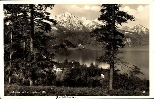 Ak Kochelsee Oberbayern, Herzogstand