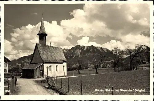 Ak Kornau Oberstdorf im Oberallgäu, Kapelle