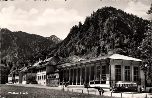 Ak Kreuth am Tegernsee Oberbayern, Teilansicht, Wildbad