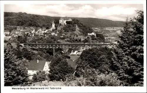 Ak Westerburg im Westerwald, Talbrücke