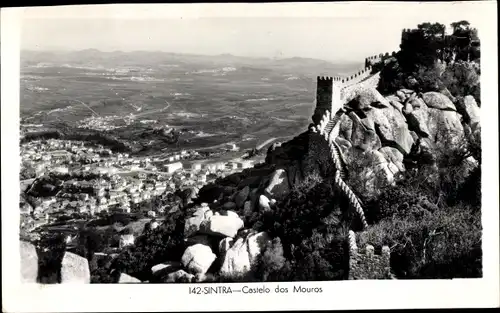 Ak Sintra Cintra Portugal, Castelo dos Mouros