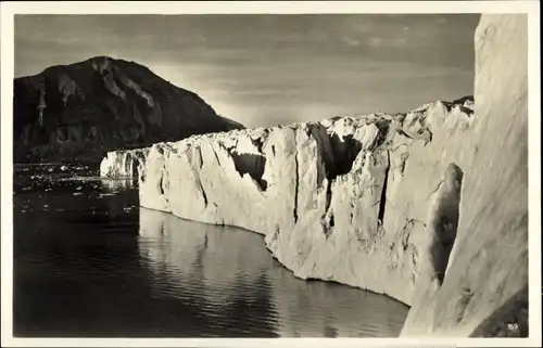 Ak Svalbard Spitsbergen Spitzbergen Norwegen, Tempelbugten, Tempelbucht vom Postgletscher