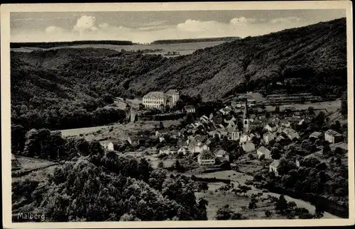 Ak Malberg in der Eifel, Gesamtansicht