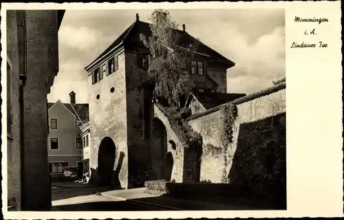 Ak Memmingen in Schwaben Allgäu, Lindauer tor