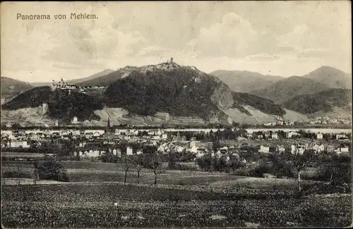 Ak Mehlem Bad Godesberg Bonn am Rhein, Panorama