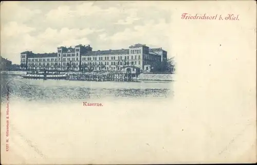 Ak Friedrichsort Kiel, Kaserne