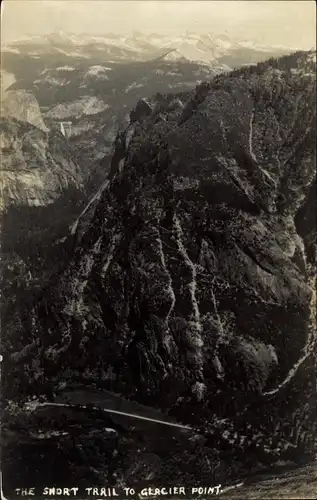 Ak Kalifornien USA, Der kurze Weg zum Glacier Point