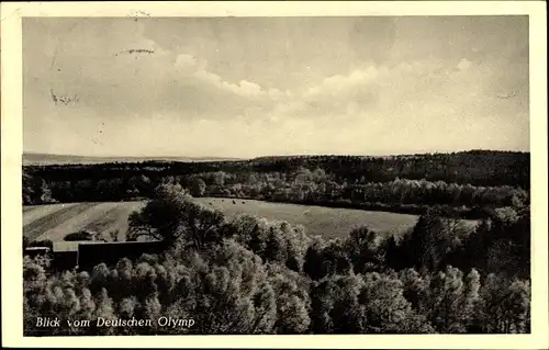 Ak Höftgrube Wingst in Niedersachsen, Haus Deutscher Olymp