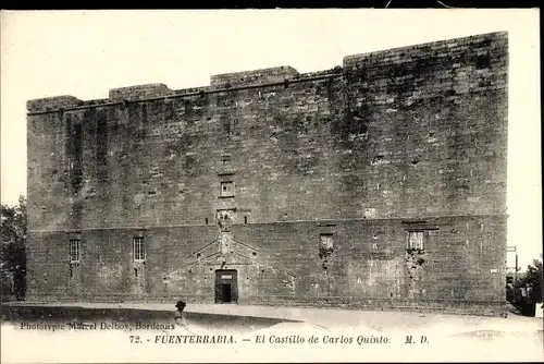 Ak Hondarrabia Hondarrabia Baskenland, Schloss von Carlos Quinto