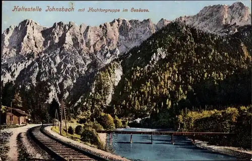 Ak Johnsbach Steiermark, Hochtorgruppe, Gesäuse