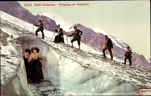 Ak Kanton Bern, Eiger-Gletscher, Eishöhle