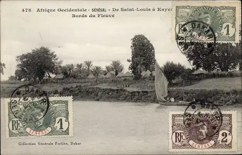 Ak Senegal, Von Saint Louis bis Kayes, Ufer des Flusses