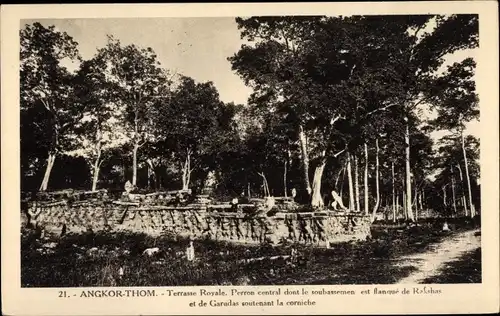 Ak Angkor Thom Wat Kambodscha, Royal Terrace