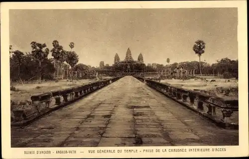 Ak Angkor Wat Kambodscha, Buddhistischer Tempel