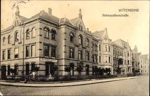 Ak Wittenberge an der Elbe Prignitz, Hohenzollernstraße