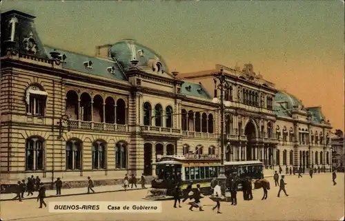 Ak Buenos Aires, Argentinien, Regierungsgebäude