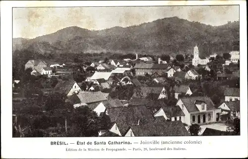 Ak Santa Catharina Brasilien, Joinville, alte Kolonie