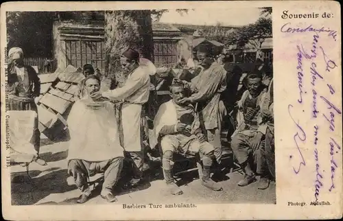 Ak Umherziehende türkische Friseure