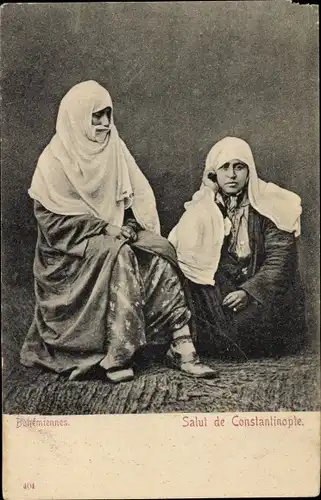 Ak Salut aus Konstantinopel, Böhmen