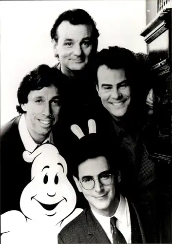 Foto Schauspieler Bill Murray, Harold Ramis aus Ghostbusters II