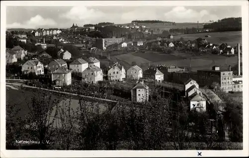 Ak Netzschkau im Vogtland, Gesamtansicht