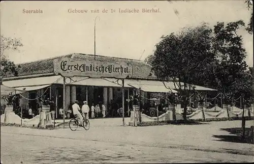 Ak Soerbaja Indonesian, Gebäude der 1. indischen Bierhalle