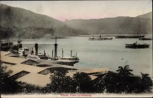 Ak Sabang Indonesien, Gesamtansicht