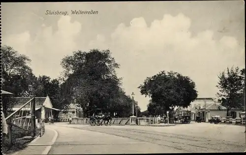 Ak Weltevreden Indonesisch, Sluisbrug