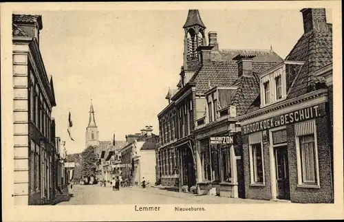 Ak Lemmer Friesland Niederlande, Nieuweburen