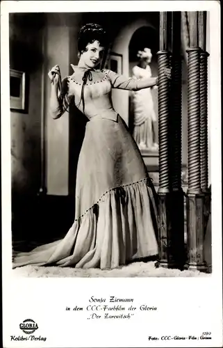 Ak Schauspielerin Sonja Ziemann, Portrait, Der Zarewitsch