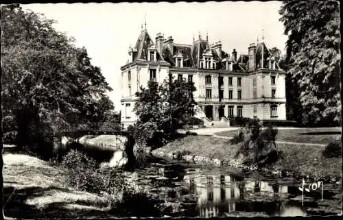 Ak Lagny Seine et Marne, Château de Fontenelle, Douves et Quellen