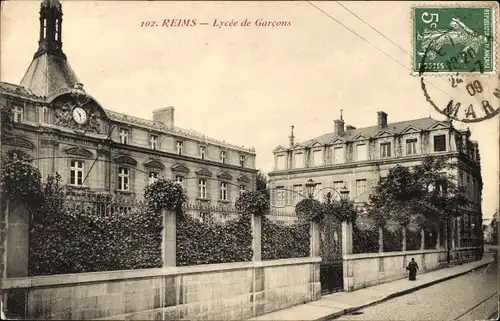 Ak Reims Marne, Lycee de Garcons