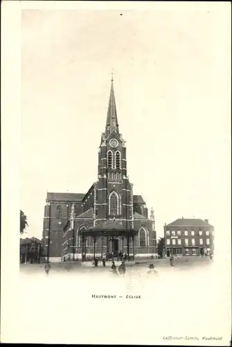 Ak Hautmont Nord, Eglise