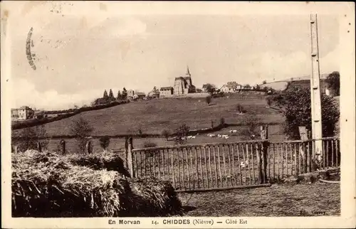 Ak Chiddes Nièvre, In Morvan, Ostseite