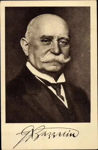 Ak Ferdinand Graf von Zeppelin, Portrait, Reichsausschuss Zeppelin Eckener Spende