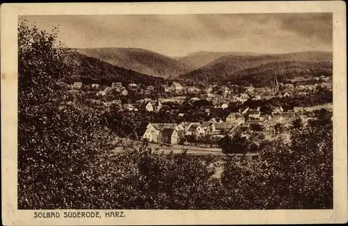 Ak Bad Suderode Quedlinburg im Harz, Gesamtansicht