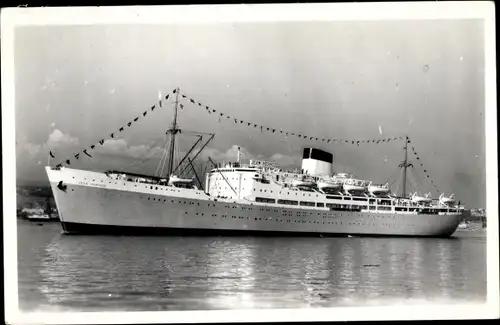 Foto Ak Dampfer, Dampfschiff, Passagierschiff
