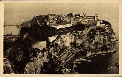 Ak Monaco, der Fels