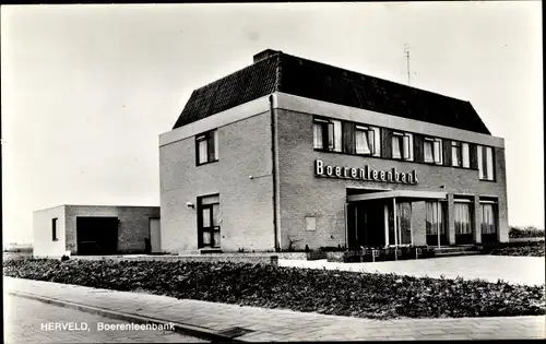 Ak Herveld Gelderland Niederlande, Boerentleenbank