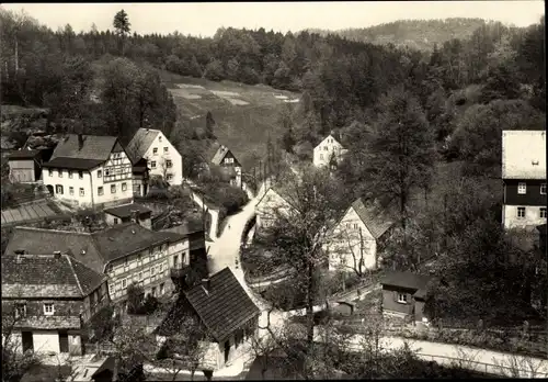 Ak Reinhardtsdorf Schöna Sächsische Schweiz, Hirschgrund