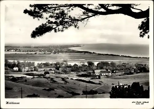 Ak Insel Hiddensee in der Ostsee, Panorama