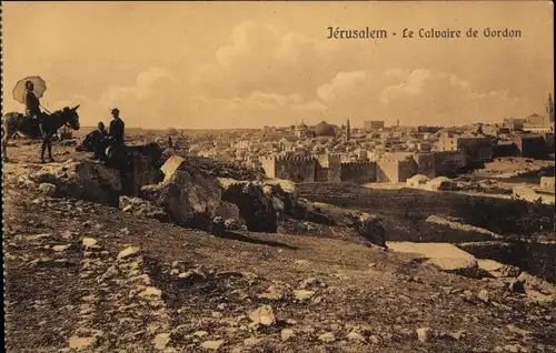 Ak Jerusalem, Israel, Gordons Kalvarienberg